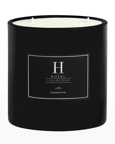 Extra Large 4 Wick Deluxe Black Velvet Candle