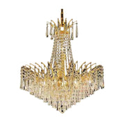 gold french empire crystal chandelier 