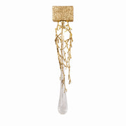 crystal and gold branch wall sconce art deco