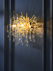 Kylia Branch Crystal Wall Sconce