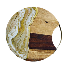 Resin Cutting Board Round Style 2