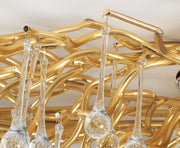 Imperator 2-Story Branch Crystal Chandelier