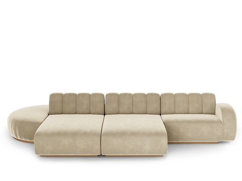 Cassia Modular Sofa | CAFFE LATTE