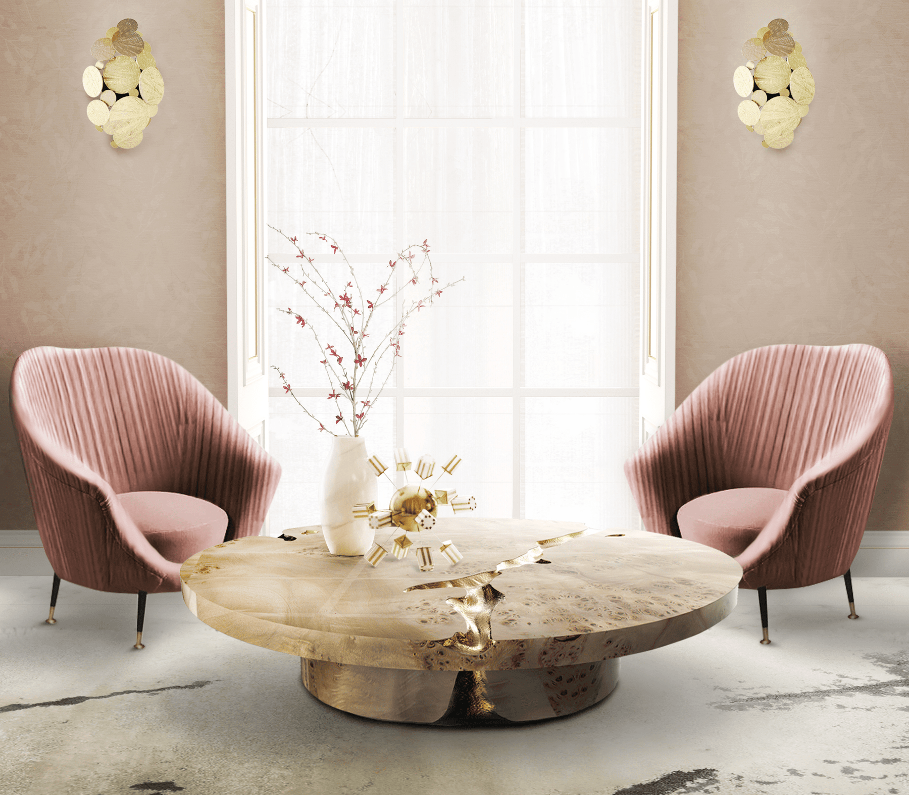 Empire Center Table by BOCA DO LOBO | Designs and Inspirations