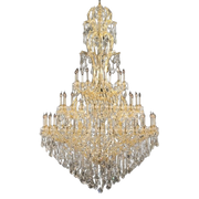 maria theresa luxury classic crystal chandelier gold