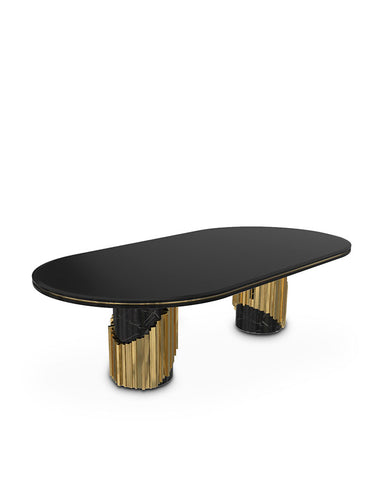 Littus Oval Dining Table | LUXXU