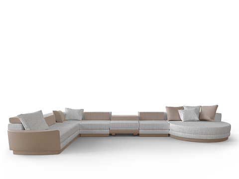 Milenio Modular Sofa | CAFFE LATTE