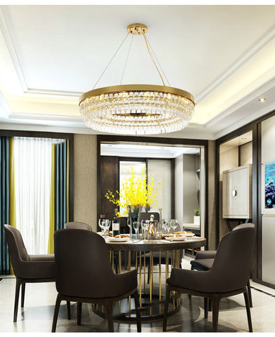 This Gorgeous chandelier complements a variety of different settings, including Dining Areas and Hotel Spaces.