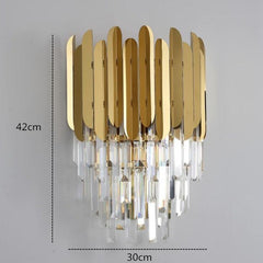 Imperial Crystal Wall Sconce
