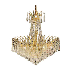 gold french empire crystal chandelier 