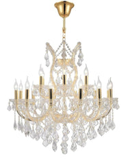 gold maria theresa classic crystal chandelier