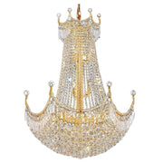 gold crystal french empire chandelier