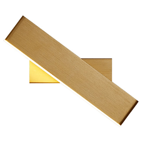 contemporary diagonal LED wall sconce 