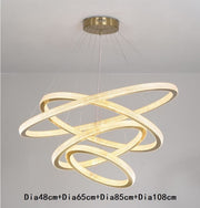 Circular Chandelier comes in a variety of sizes.