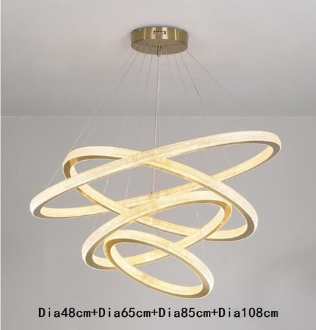 Circular Chandelier comes in a variety of sizes.