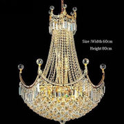 gold crystal french empire chandelier