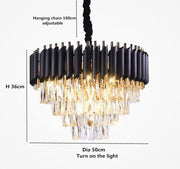 This Gorgeous Chandelier comes in a Variety of Different Sizes.
