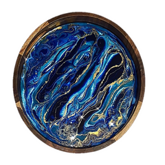 Round  Resin Tray Style 2